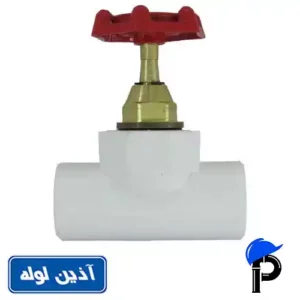 شیر فلکه کامل پلی پروپیلن آذین لوله
